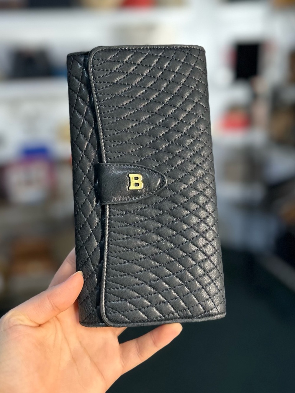 BALLY QUILTED WALLET